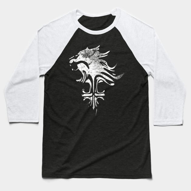 Lionheart Final Fantasy Baseball T-Shirt by geekmethat